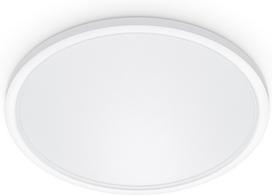 WiZ SuperSlim ceiling light, round, white, WiFi, 22 W, RGB, 2200-6500 K, 2600 lm (929003300901)