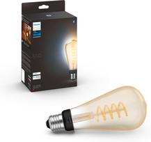 Philips Hue -filamenttiälylamppu, White ambiance Filament Edison, E27, 550 lm (929002477901)