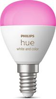 PHILIPS Hue White and Color Ambiance smart lamp, E14, round, 470 lm (929003573601)