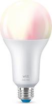 WiZ smart lamp, E27, opal glass, RGBW—all colors and shades of white light, Wi-Fi, 2452 lm (929003500022)