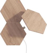 Nanoleaf Elements Wood Look Hexagons Expansion Kit, 3 Panels (NL52-E-0001HB-3PK)