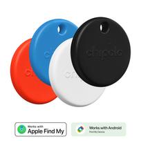 Chipolo POP locator 4-pack, black/white/blue/red (RWS.0000008.000)