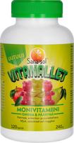 Sana-sol Vitanallet Apple-pear multivitamin, savings pack, 120 pcs (7070866030339)