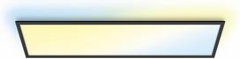 WiZ Smart panel light, black, tunable white, Wi-Fi, 30 x 120 cm (929003248822)