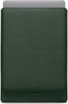 Woolnut Leather Sleeve - MacBook Air 15" Protective Pouch, Green (WN-MBA15-S-2267-GN)