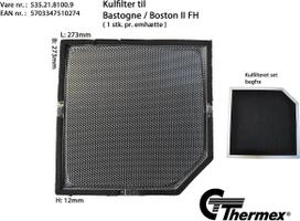 Thermex 535.21.8100.9 Activated carbon filter (535.21.8100.9)