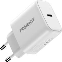 FoneKit GaN PD 65W Fast Charger, USB-C, white (PD-543 65W White)