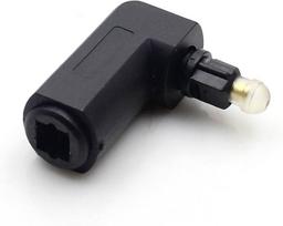 Fuj:tech TOSLINK 90° angle adapter (DN-25920BK)