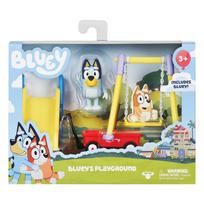 BLUEY Mini play set, playground, and figure (90078)