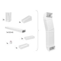 Electrolux Installation kit for 80-83 cm flat fans (M2CKCF01C)