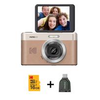 Kodak Digital Camera Pixpro C1 Bundle camera, brown (C1BN3)