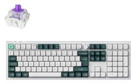 Keychron Q6 Gaming Keyboard, White (Q6H-P1-BO)