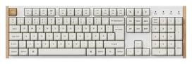 Keychron K10 HE SE 100% gaming keyboard, white/wood (K10H-Q1-BO)