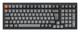 Keychron K4 MAX 96% keyboard, Super Red switches, black (K4M-H1-BO)