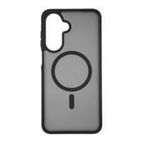 FoneKit MagSafe Soft Touch case, Samsung Galaxy A17 / A18, black/grey (6438148064822)