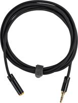 Fuj:tech 3.5 mm TRS male to 3.5 mm TRS female extension cable, 3 m, black