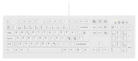 Contour Design Contour Active Key ClassicClean Medical Keyboard IP68 PN C8100 keyboard, white (AK-C8100F-UVS-W/NOR)