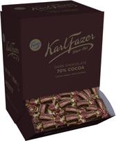 Fazer Karl Dark 70% chocolate truffle, 3 kg (6411404021173)