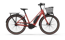 Helkama e-Aino 5-speed electric bike, S 48 cm frame size, red (HEA548-PU-D)
