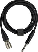Fuj:tech 6.3 mm TRS to XLR male signal cable, 3 m, black (6.3 mm TRS - XLR male, 3 m)