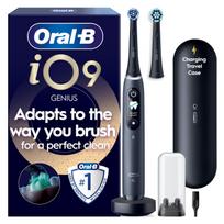 Oral-B Oral-B iO9 electric toothbrush, black + charging travel case (067591)