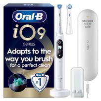 Oral-B iO9 electric toothbrush, white + charging travel case (067867)