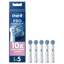 Oral-B Pro Sensitive Clean replacement brush heads, 5 pack (892367)
