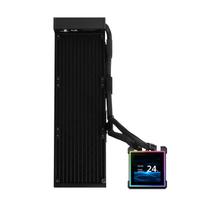 Lian Li Hydroshift II LCD‑S, 360N ducted liquid cooling system, black (GHS2LCDS36NB)