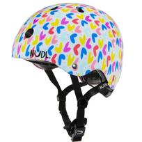 NUDL Hearts Baby Bike Helmet, XS (NH24-B-HEARTS-XS)