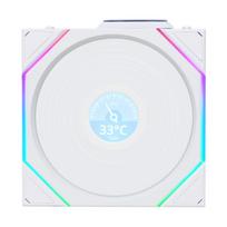 Lian Li UNI FAN TL-LCD Wireless 140mm fan, white (G99.14TLLCD1W1W.00)