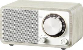 Sangean WR-7 Plus FM radio with Bluetooth, light oak (SAN99848)