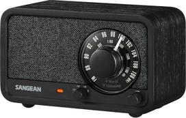 Sangean WR-8 FM radio with Bluetooth, black oak (SAN99845)