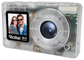 Rollei Compactline Pocket Transparent digital camera, bright (12096)