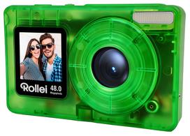 Rollei Compactline Pocket Transparent digital camera, green (12100)