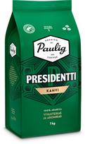 Paulig President Light Roast Coffee Bean, 1 kg (16630)
