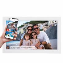 Denver Frameo PFF-1503W 15.6” digital photo frame, white (PFF-1503W)