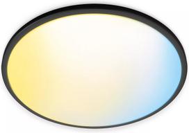 WiZ SuperSlim Ceiling 32W 27-65K flush mount ceiling light, black (929003227022)