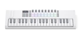 Novation Launchkey Mini 37 MIDI controller, white (NOVLK37MIN4WHT)