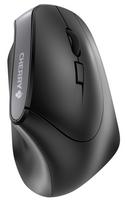 Cherry MW 4500 right-handed ergonomic wireless mouse, black (MS-187)