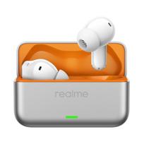 Realme  Buds T500 Pro noise-canceling earbuds, silver/orange (631215000044)