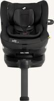 Joie i-Spin 360 ISOFIX car seat, 40cm - 105cm, Mercury Black (C1801OBMRC000)