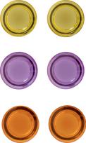NOBO -magnets, 30 mm, color assortment, 6 pcs (1903790)