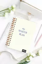 Laimės kalendorius–darbo planuoklis su spirale „Master plan“ 26/27