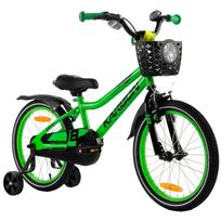 Karbon Comet 18 green neon dviratis