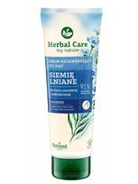 HERBAL CARE Atkuriamasis rankų kremas su linų sėmenimis, 100 ml