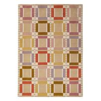 Rankų darbo natūralios spalvos iš vilnos kilimas 200x290 cm Quadro Wool – Flair Rugs