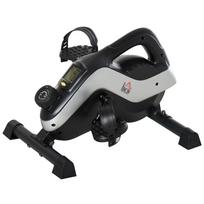 Mini pedalinis treniruoklis juodas ir sidabrinis