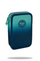 Forminis dviejų skyrių penalas su priedais CoolPack Jumper 2 Gradient Blue lagoon F066690