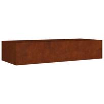 vidaXL Aukštas sodo lovelis, 200x80x40cm, Corten plienas