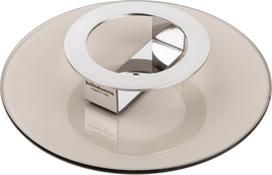 KnIndustrie Puodo dangtis Lid 20 cm, rudas, stiklinis